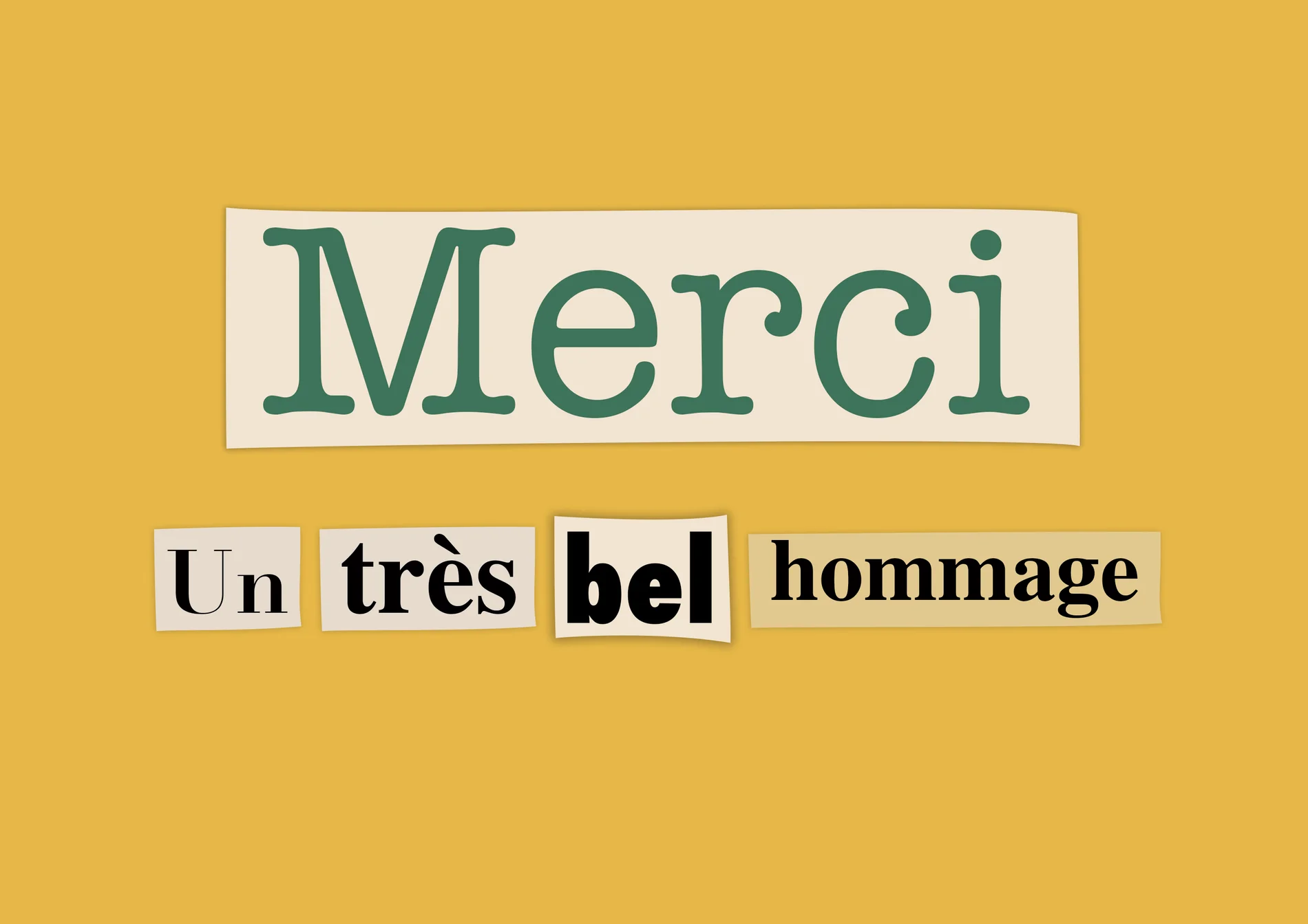 MERCI !